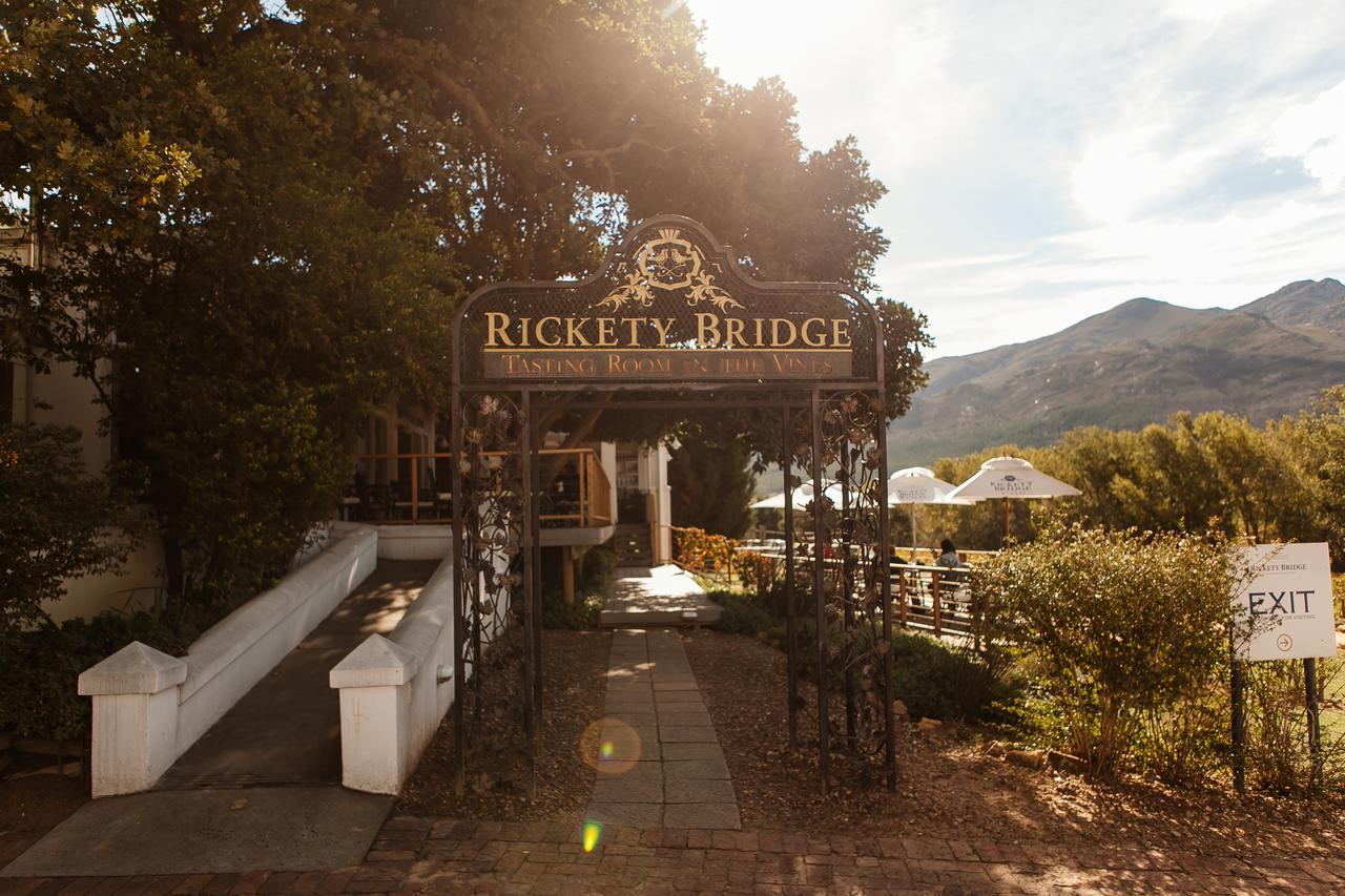 Rickety Bridge Manor House Guest House Franschhoek Luaran gambar
