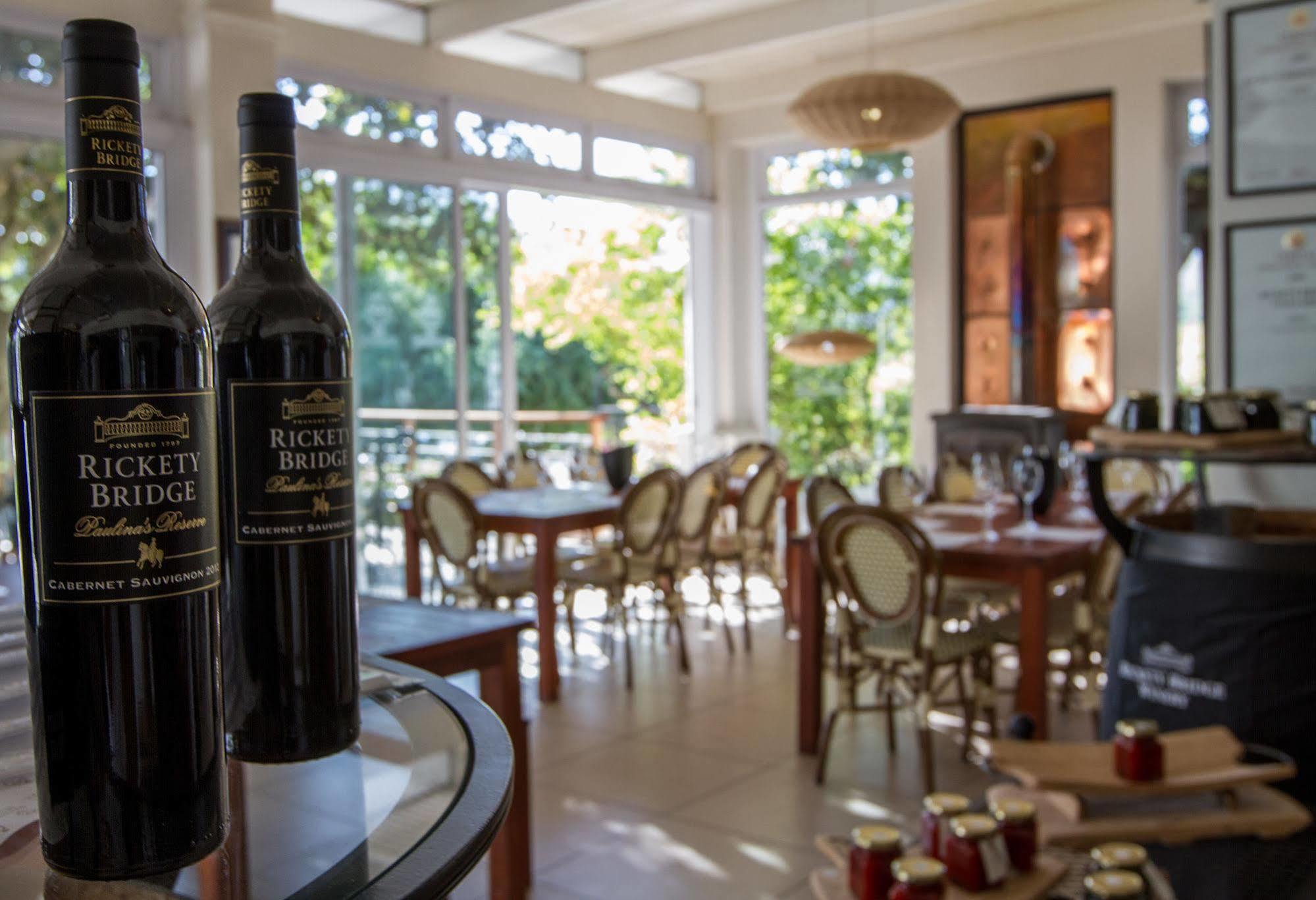 Rickety Bridge Manor House Guest House Franschhoek Luaran gambar