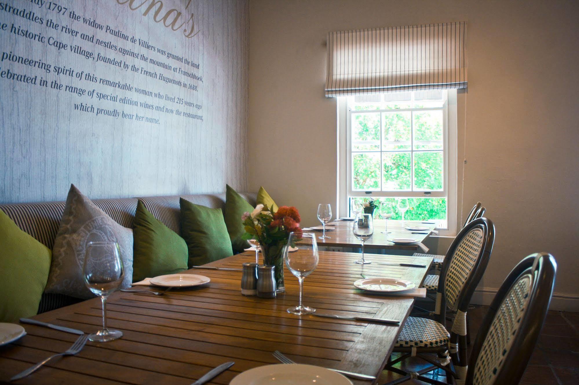 Rickety Bridge Manor House Guest House Franschhoek Luaran gambar