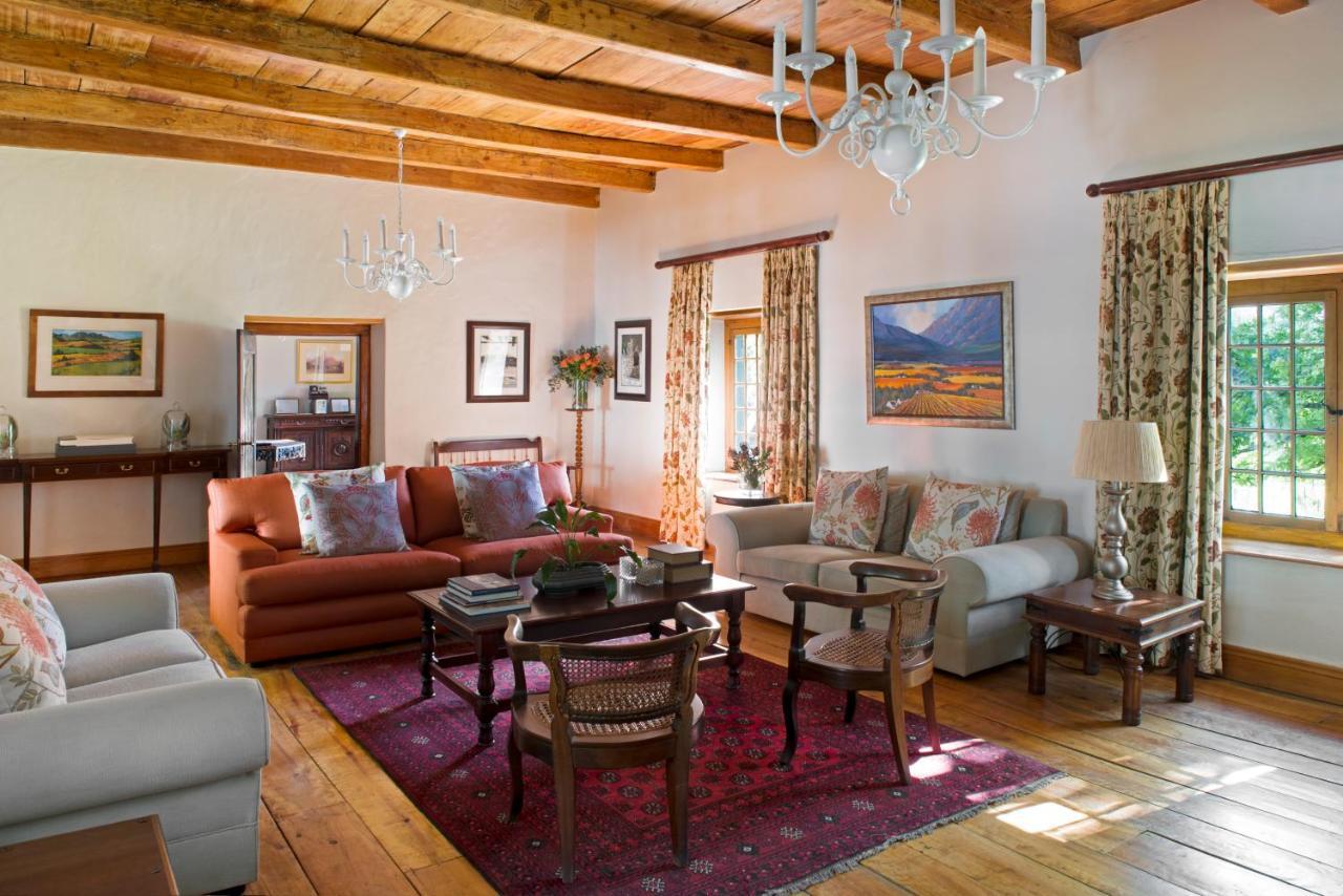 Rickety Bridge Manor House Guest House Franschhoek Luaran gambar