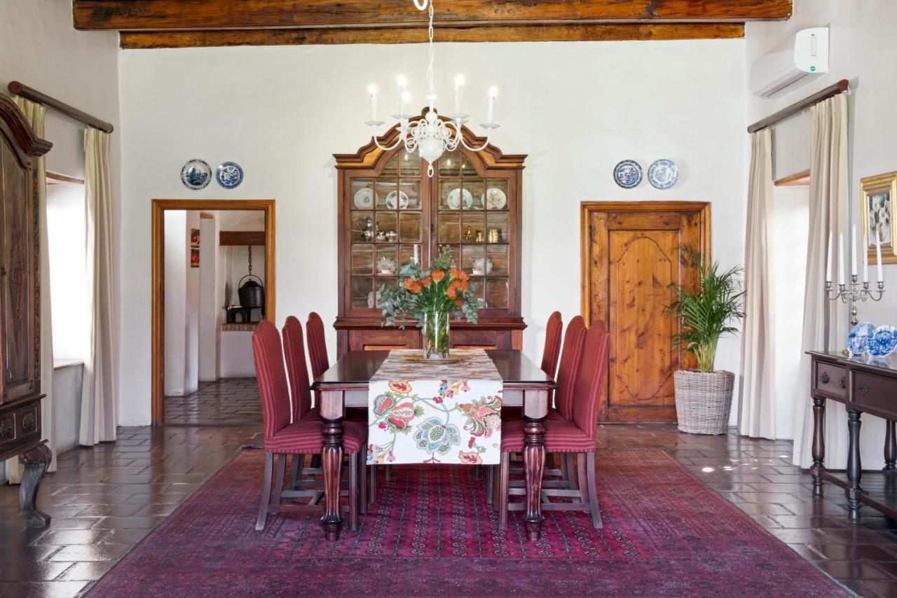 Rickety Bridge Manor House Guest House Franschhoek Luaran gambar